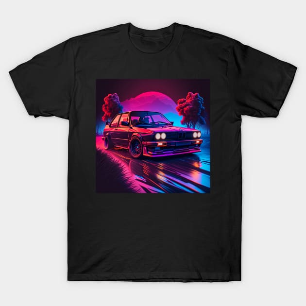 Generation X Retro German Classic Car T-Shirt by idrockthat